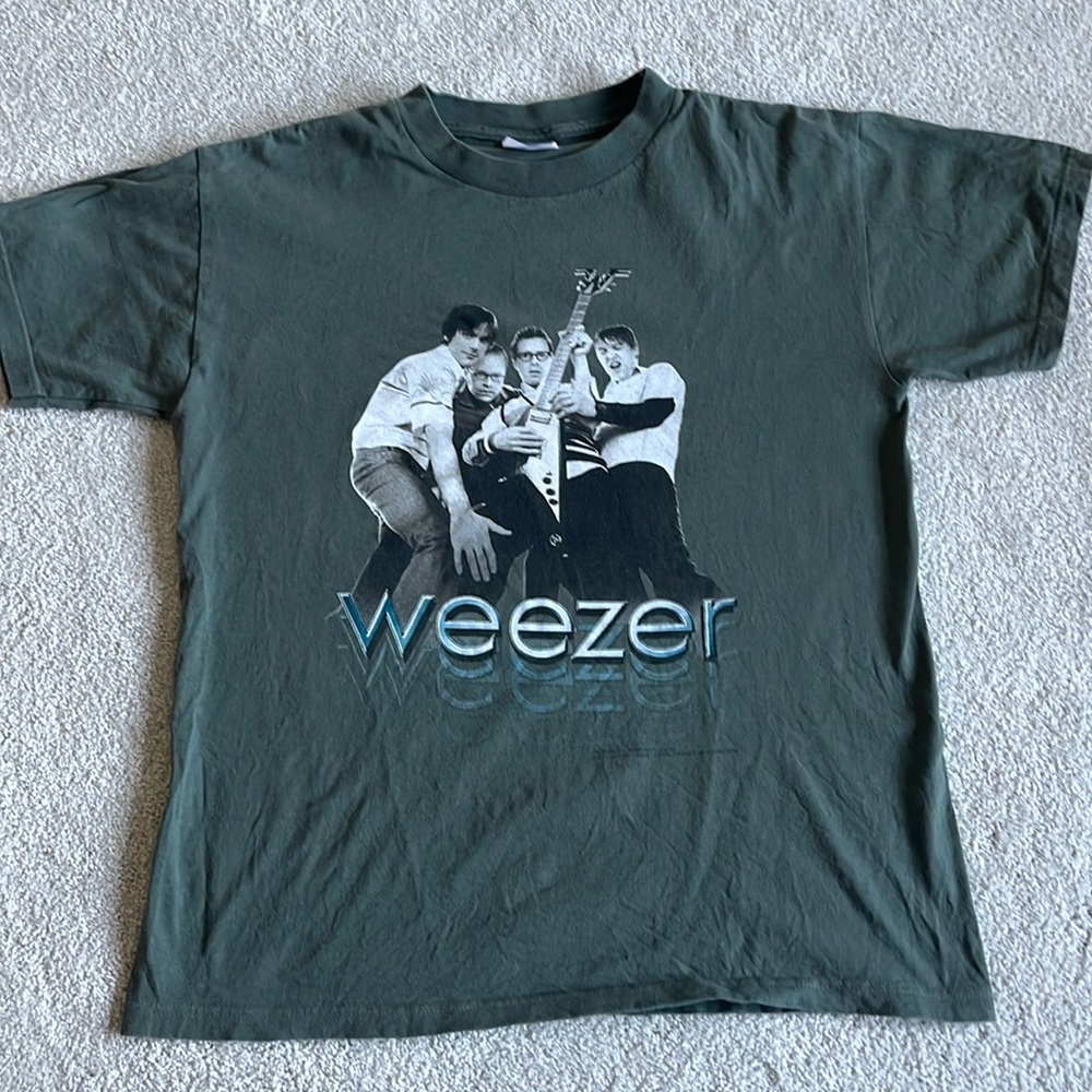Vintage Weezer Midget Tour 2001 t-shirt men’s medium